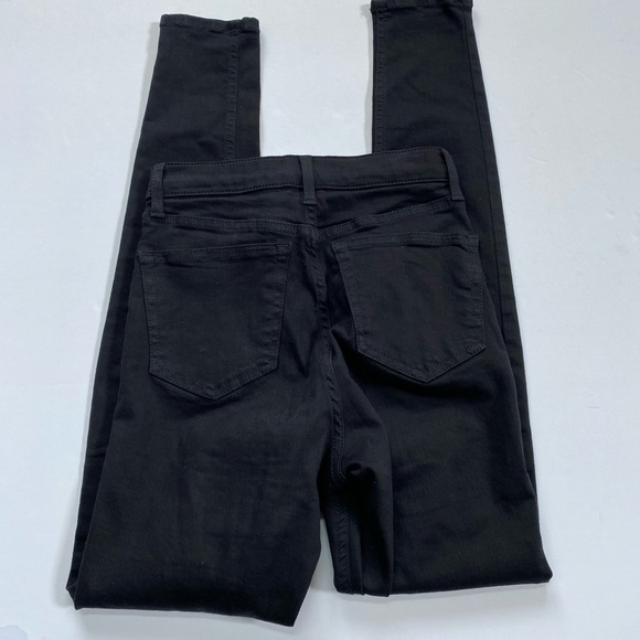 NEW Topshop Jamie High Waist Black Skinny Jeans - Picture 5 of 5